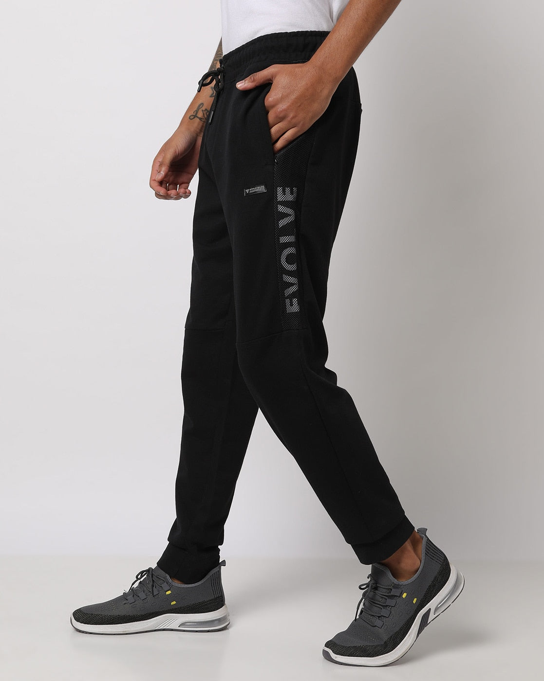 Heathered Joggers with Insert Pockets