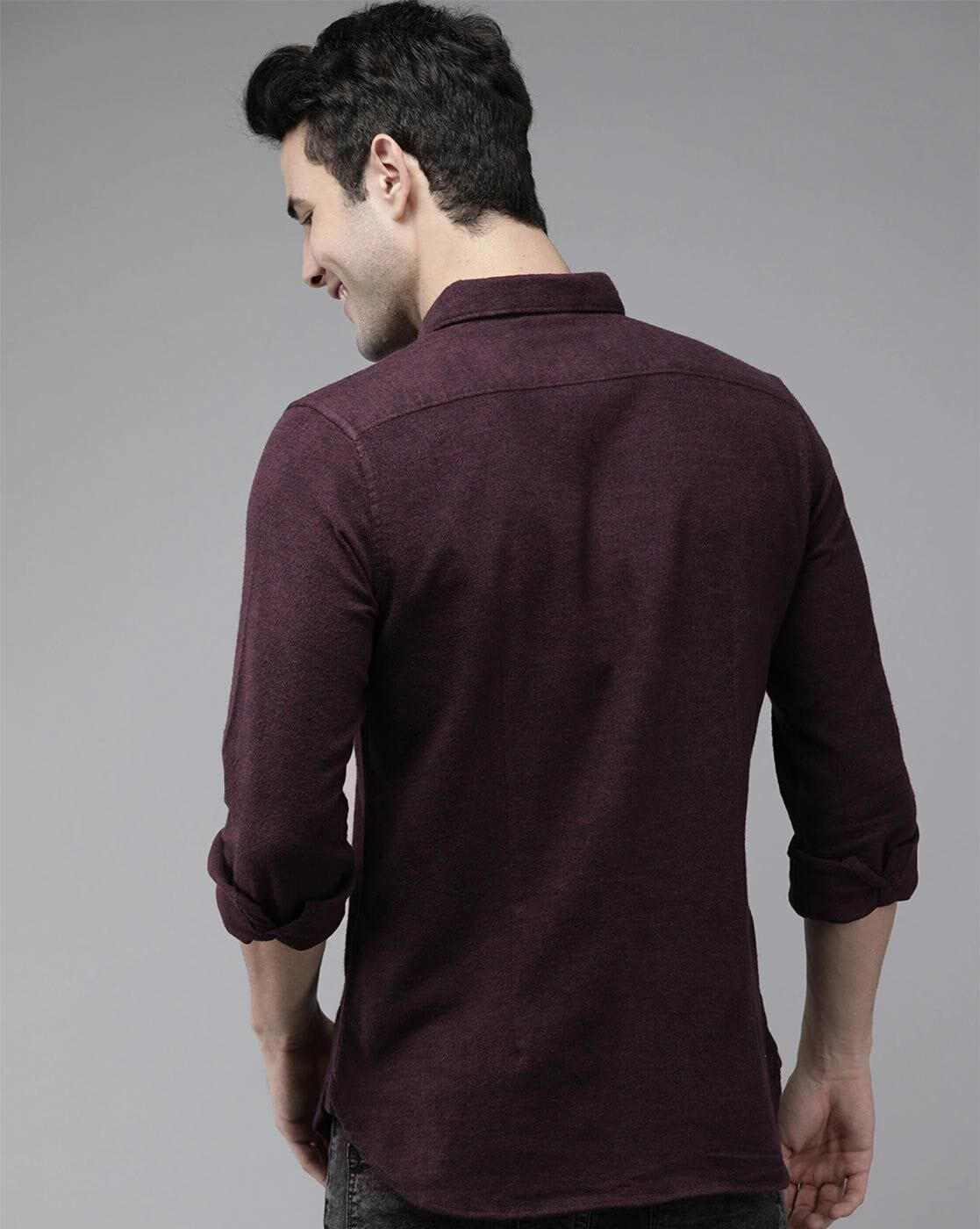 Slim Fit Shirt with Patch Pocket