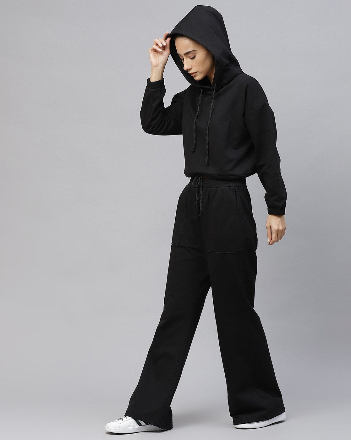 Tracksuit with Drawstring Waist