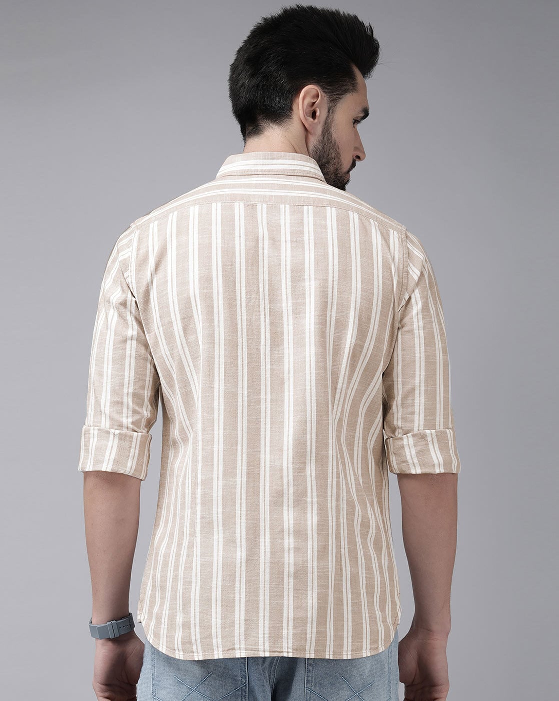 Striped Slim Fit Shirt