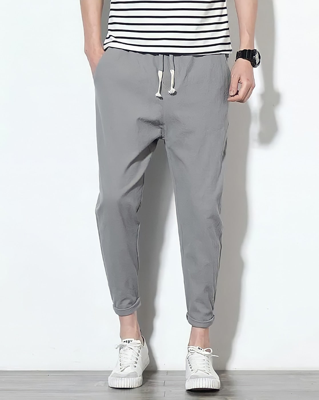 Jogger Pant with Drawstring Waist