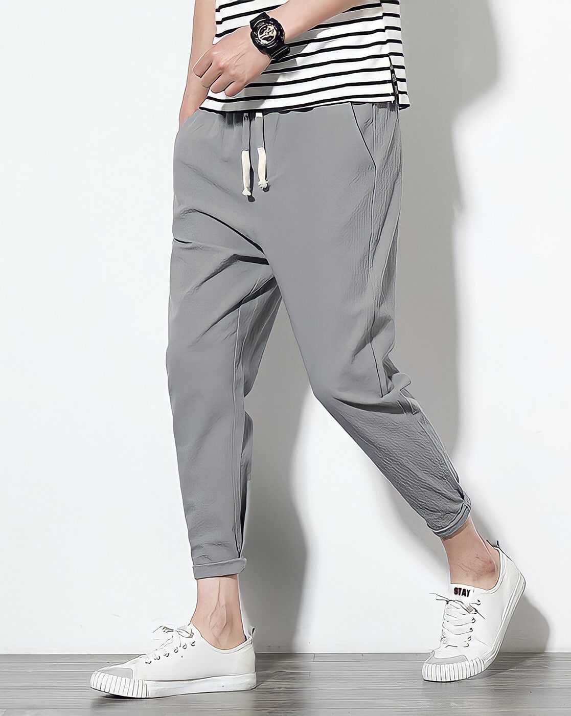 Jogger Pant with Drawstring Waist