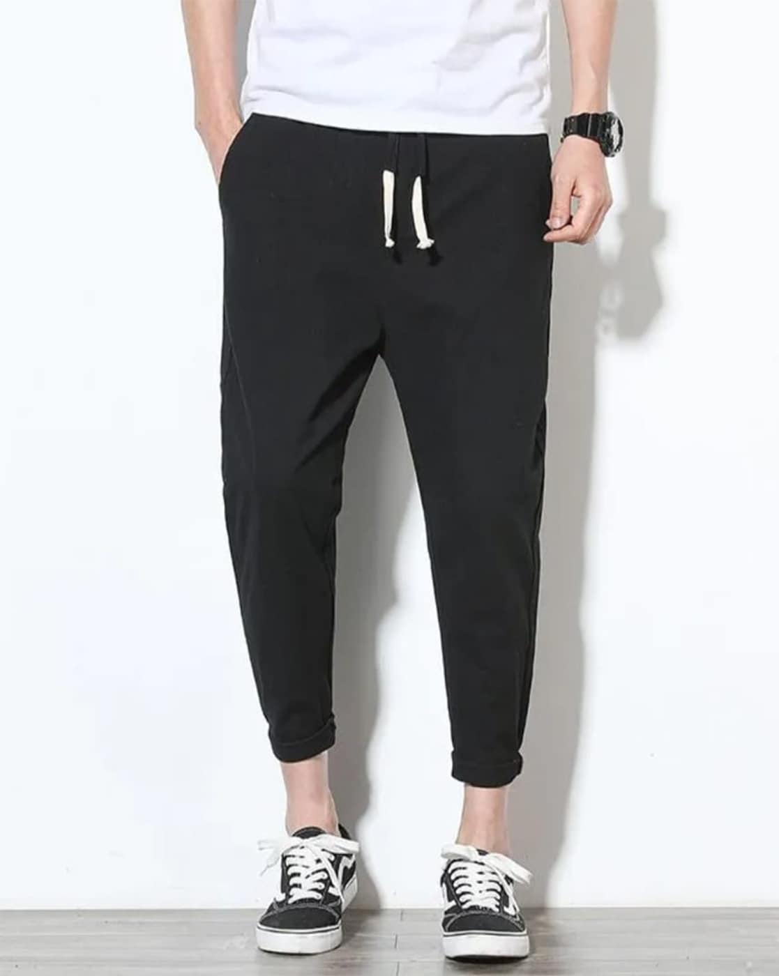 Joggers with Drawstring Waist