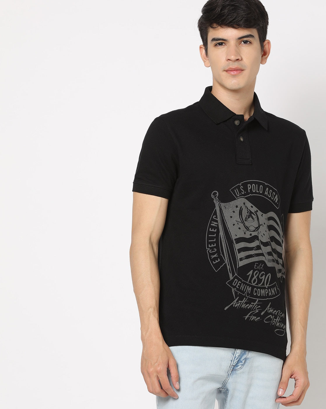 Us Men T-shirt black